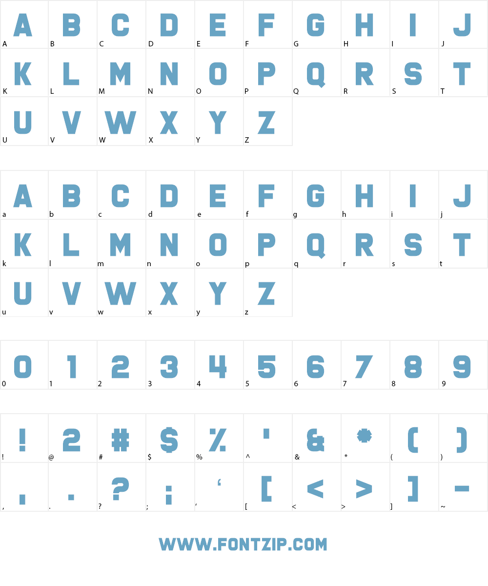 Boomer Tantrum Font Character